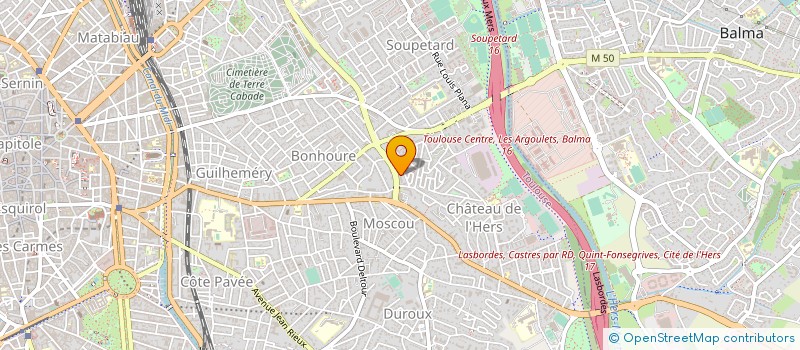 localisation de l'entreprise MONSIEUR FARIDE BOUHAFS  TOULOUSE