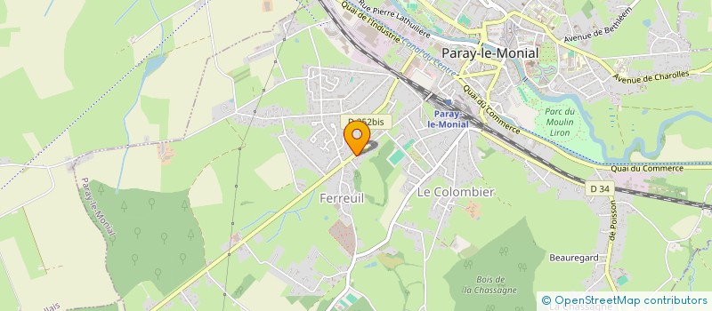 localisation de l'entreprise MONSIEUR FARIDE MERAZGUIA à PARAY-LE-MONIAL