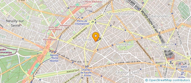 localisation de l'entreprise MONSIEUR FARIDOON SHERZAI  PARIS