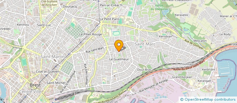 localisation de l'entreprise MONSIEUR FARIDUL CHOUDHURY à BREST
