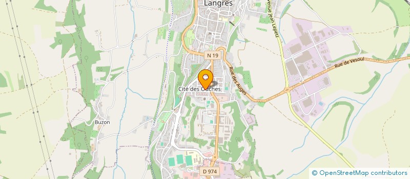 localisation de l'entreprise MONSIEUR FARIDULLAH HAKIMZAI à LANGRES