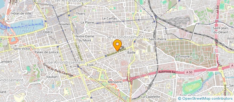 localisation de l'entreprise MONSIEUR FARIDULLAH IBRAHIMKHIL  MARSEILLE