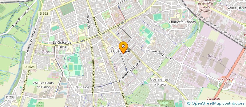 localisation de l'entreprise MONSIEUR FARIDULLAH IBRAKHIM KHAIL à CAEN
