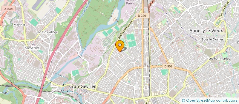 localisation de l'entreprise MONSIEUR FARIDULLAH SHALL  ANNECY