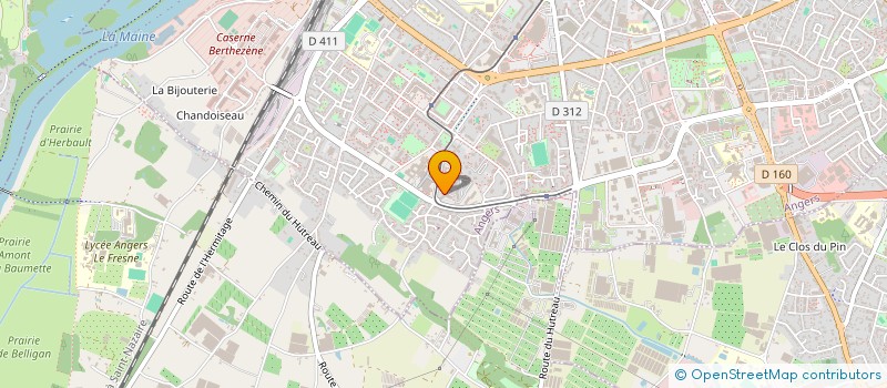 localisation de l'entreprise MONSIEUR FARIDULLAH SIDIQI à ANGERS