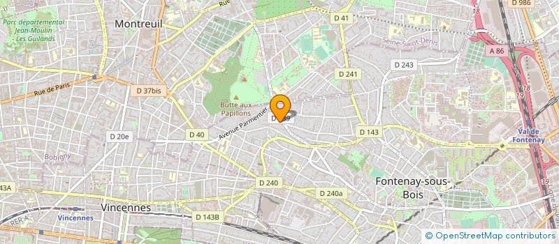 localisation de l'entreprise MONSIEUR FARIDUR RAHMAN à FONTENAY-SOUS-BOIS