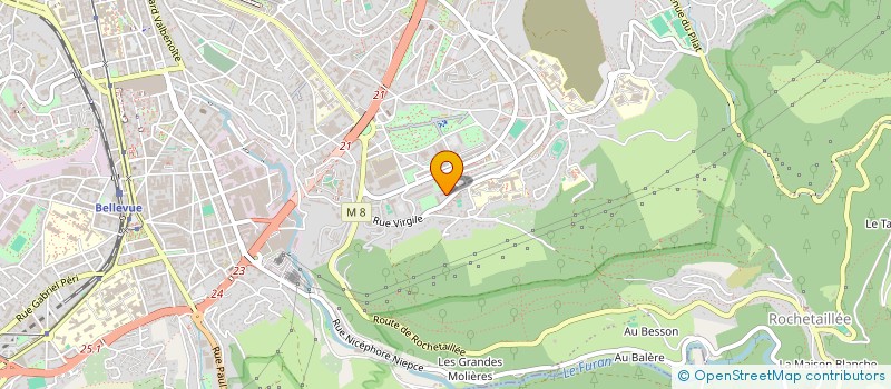 localisation de l'entreprise MONSIEUR FARIK BENHADDAD  SAINT-ETIENNE