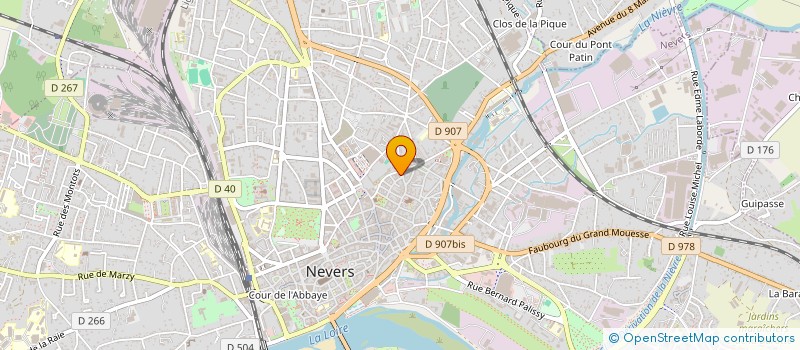 localisation de l'entreprise MONSIEUR FARIK CHARFEDDINE à NEVERS