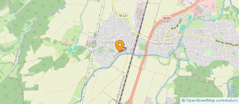 localisation de l'entreprise MONSIEUR FARIS ADNANE  LIPSHEIM