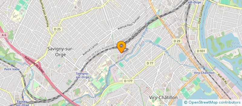localisation de l'entreprise MONSIEUR FARIS IKHLEF à SAVIGNY-SUR-ORGE