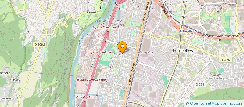 localisation de l'entreprise MONSIEUR FARIS IZEROUKENE à ECHIROLLES