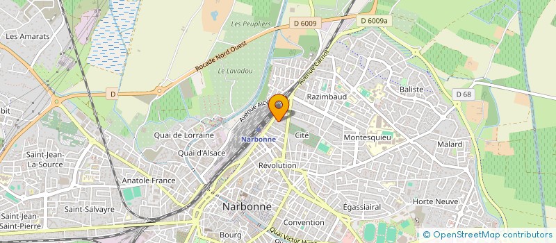 localisation de l'entreprise MONSIEUR FARIS MESTARI à NARBONNE