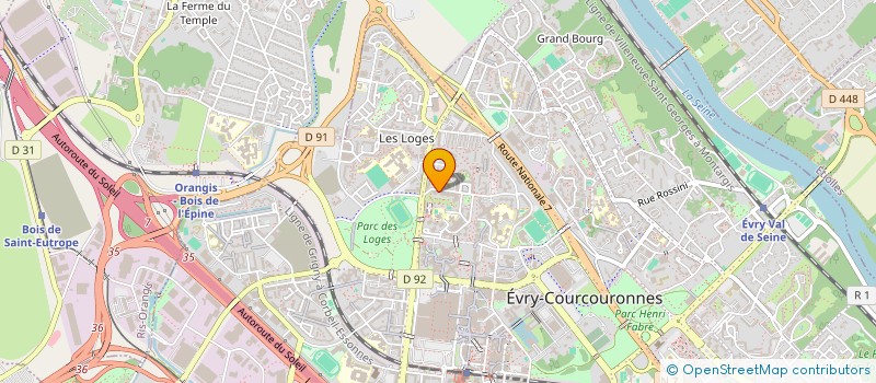 localisation de l'entreprise MONSIEUR FARLI KALY SOUMBOU à EVRY-COURCOURONNES