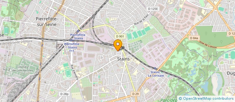 localisation de l'entreprise MONSIEUR FAROOQ RIZWAN à STAINS