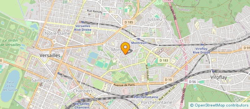 localisation de l'entreprise MONSIEUR FAROUK ABOUELFATEH à VERSAILLES