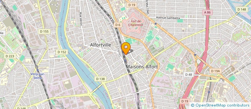 localisation de l'entreprise MONSIEUR FAROUK AMIMER  MAISONS-ALFORT