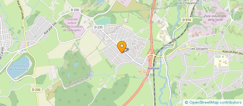 localisation de l'entreprise MONSIEUR FAROUK AMIROU  SAINT-VALLIER
