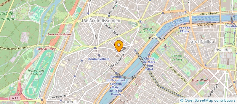 localisation de l'entreprise MONSIEUR FAROUK AMOUDI  PARIS