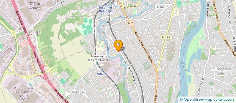 localisation de l'entreprise MONSIEUR FAROUK ATTOUMANI à CORBEIL-ESSONNES