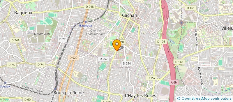 localisation de l'entreprise MONSIEUR FAROUK-AWAL OUMAROV à CACHAN