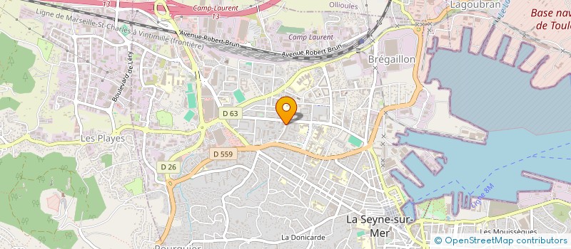 localisation de l'entreprise MONSIEUR FAROUK BADRI à LA SEYNE-SUR-MER