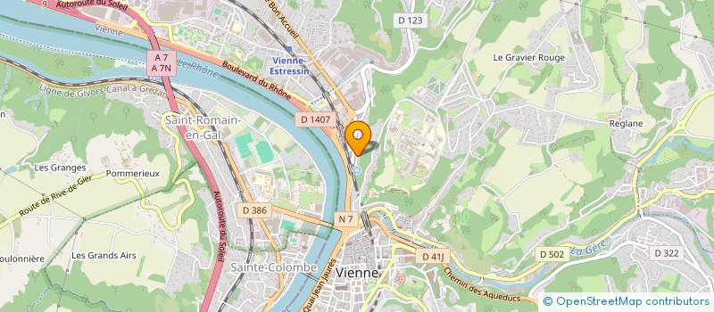 localisation de l'entreprise MONSIEUR FAROUK BELHOCINE à VIENNE