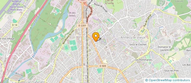 localisation de l'entreprise MONSIEUR FAROUK BELMAHDI à ANNECY