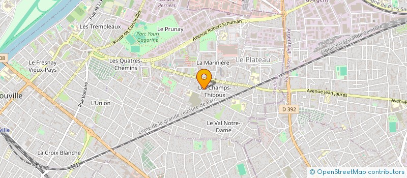 localisation de l'entreprise MONSIEUR FAROUK BEN SAID  SARTROUVILLE