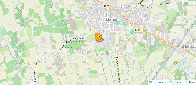 localisation de l'entreprise MONSIEUR FAROUK BENABDA  SARRIANS