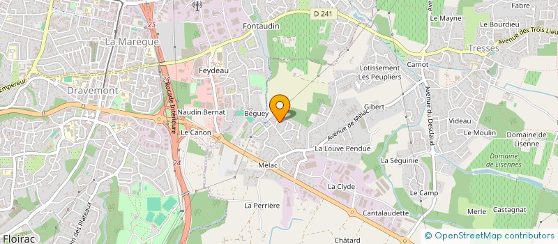 localisation de l'entreprise MONSIEUR FAROUK BENBADDA  TRESSES