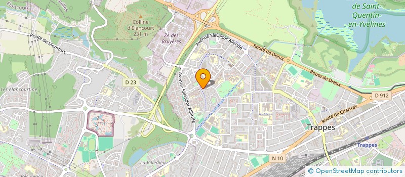 localisation de l'entreprise MONSIEUR FAROUK BOUASRIA  TRAPPES