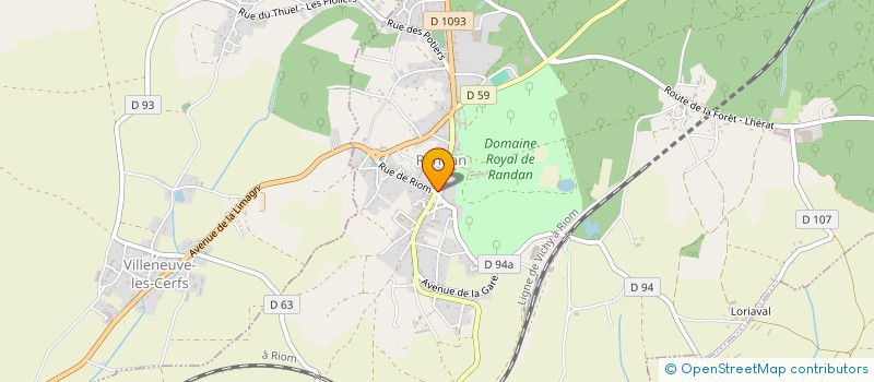 localisation de l'entreprise MONSIEUR FAROUK BOUCHAIB  RANDAN