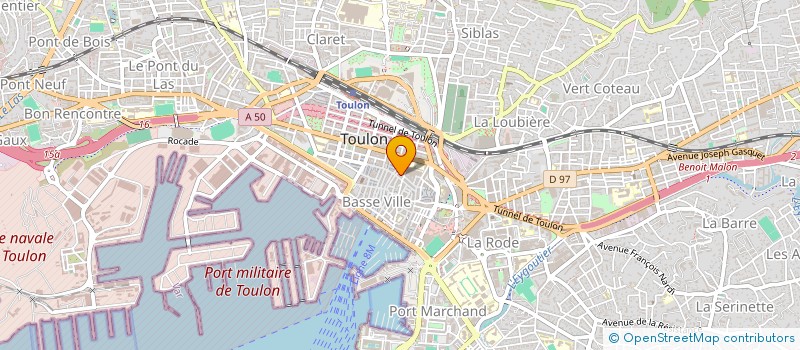 localisation de l'entreprise MONSIEUR FAROUK BOUCHAREB à TOULON