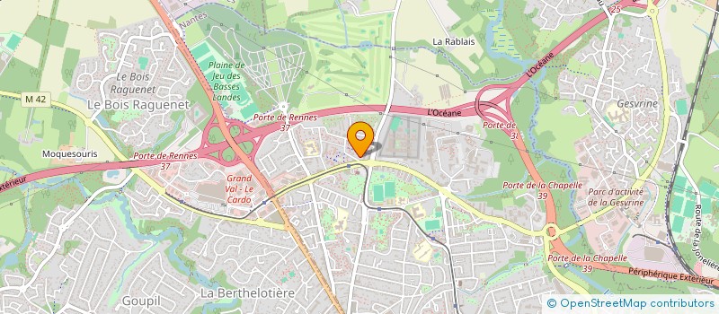 localisation de l'entreprise MONSIEUR FAROUK BOUKLALECHE à NANTES