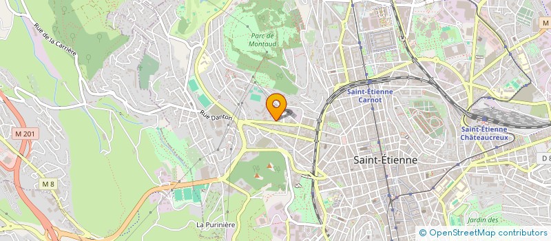 localisation de l'entreprise MONSIEUR FAROUK BOULKOUANE  SAINT-ETIENNE