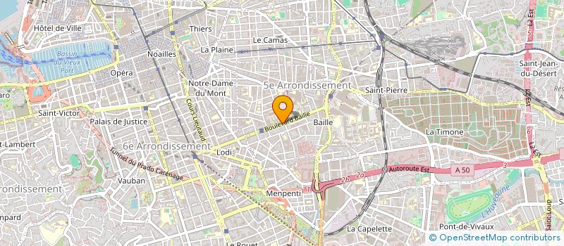 localisation de l'entreprise MONSIEUR FAROUK BOUMEDDINE à MARSEILLE