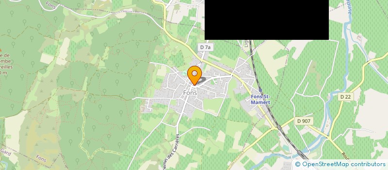 localisation de l'entreprise MONSIEUR FAROUK CHAIBDRA  SAINT-BAUZELY