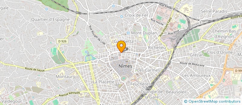 localisation de l'entreprise MONSIEUR FAROUK CHELLY  NIMES