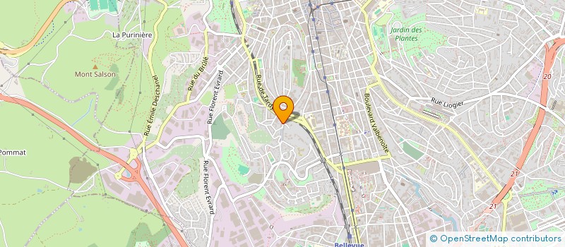 localisation de l'entreprise MONSIEUR FAROUK CHITER  SAINT-ETIENNE