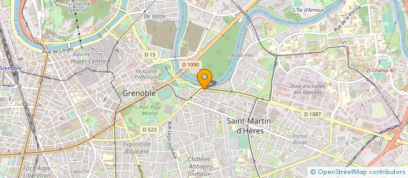 localisation de l'entreprise MONSIEUR FAROUK DJAIDRI à GRENOBLE