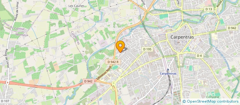 localisation de l'entreprise MONSIEUR FAROUK FATNASSI à CARPENTRAS