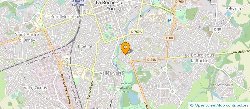 localisation de l'entreprise MONSIEUR FAROUK FENNOUH à LA ROCHE-SUR-YON
