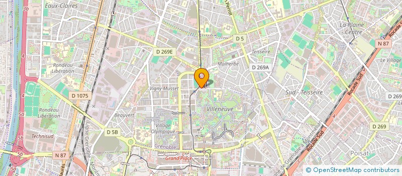 localisation de l'entreprise MONSIEUR FAROUK GHOUIRI  GRENOBLE