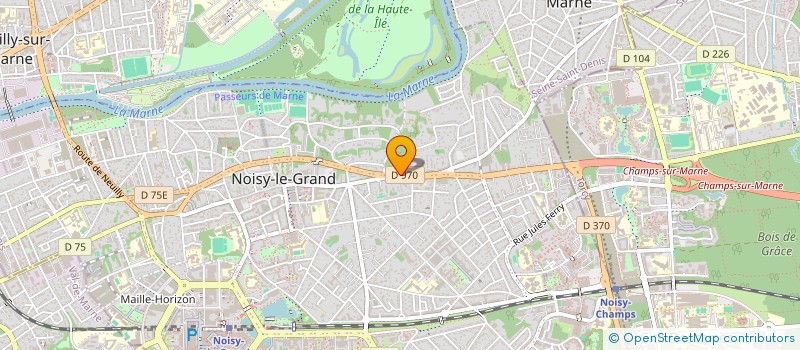 localisation de l'entreprise MONSIEUR FAROUK HAMAILI à NOISY-LE-GRAND