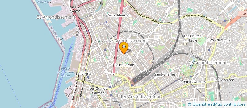 localisation de l'entreprise MONSIEUR FAROUK HAMIDOU à MARSEILLE
