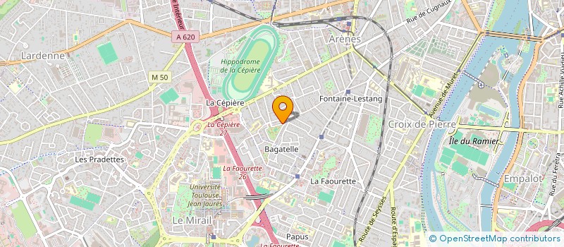 localisation de l'entreprise MONSIEUR FAROUK HAOULI  TOULOUSE