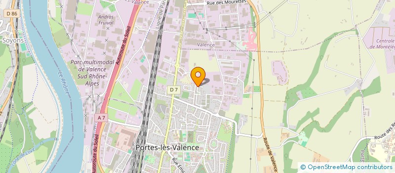 localisation de l'entreprise MONSIEUR FAROUK HEMIED  PORTES-LES-VALENCE