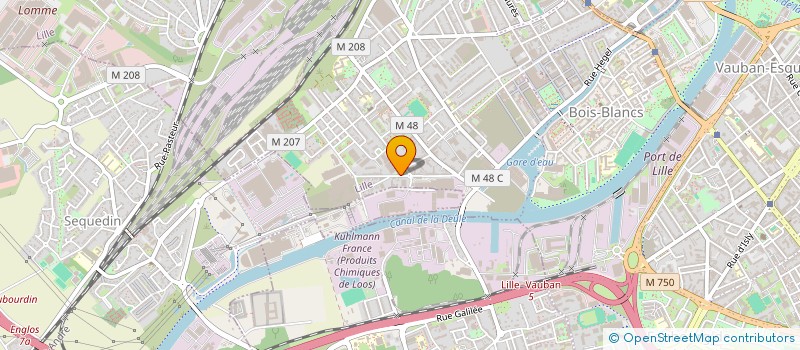 localisation de l'entreprise MONSIEUR FAROUK JEBALI à LILLE