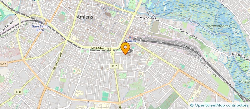 localisation de l'entreprise MONSIEUR FAROUK MABROUKI à AMIENS