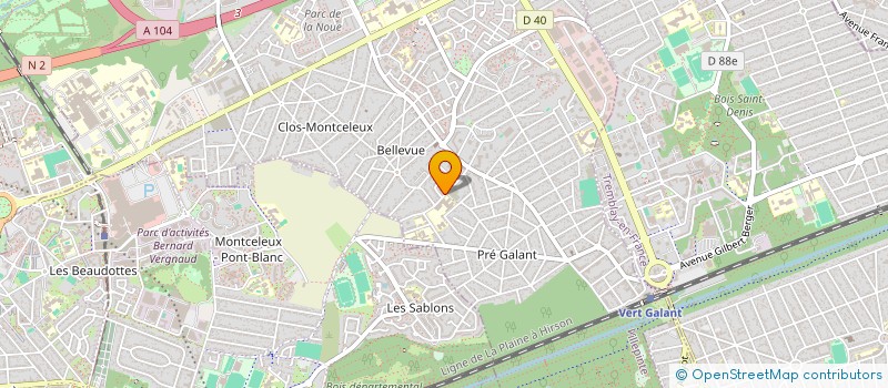 localisation de l'entreprise MONSIEUR FAROUK MEHIDI à VILLEPINTE